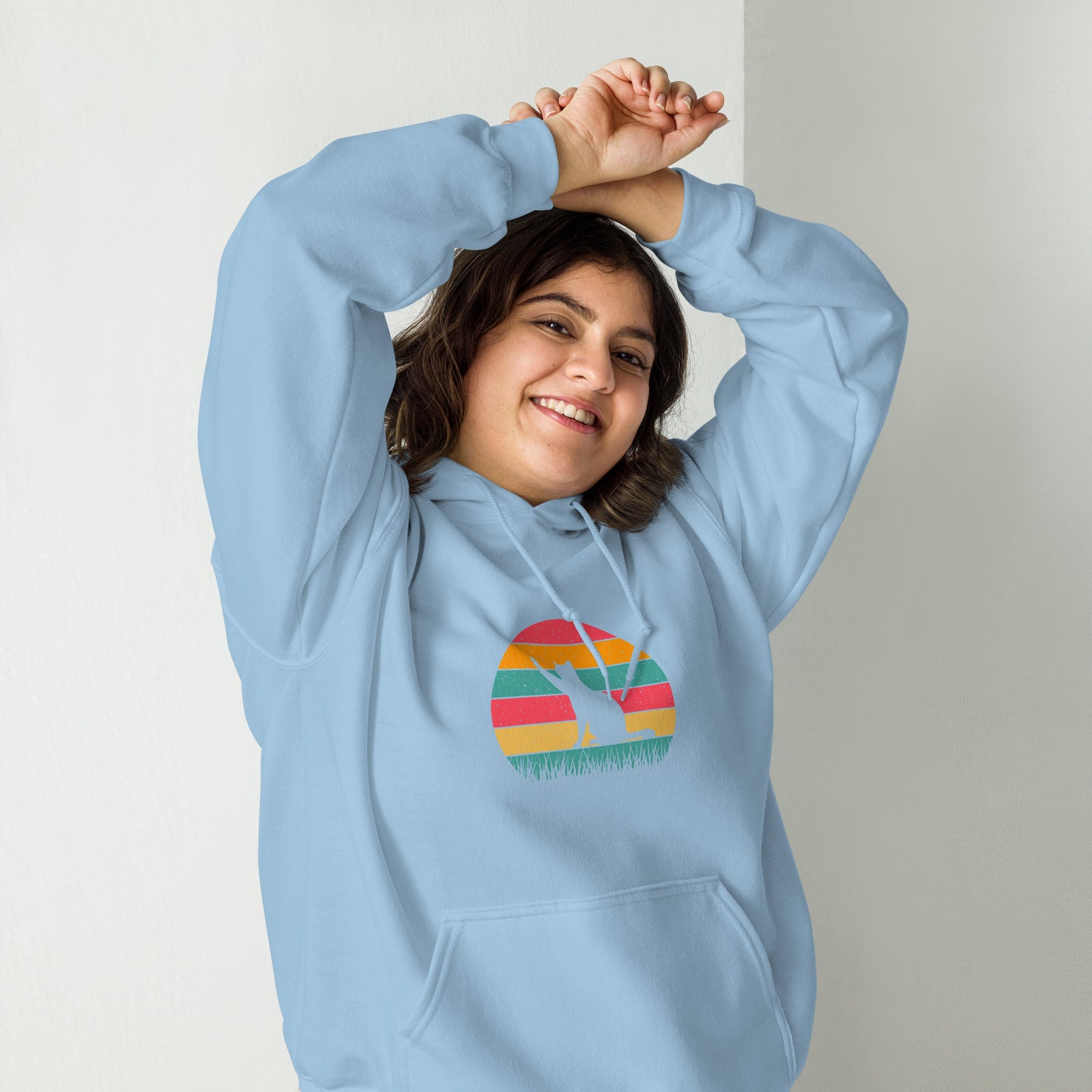 Sunflower Cat Unisex Hoodie
