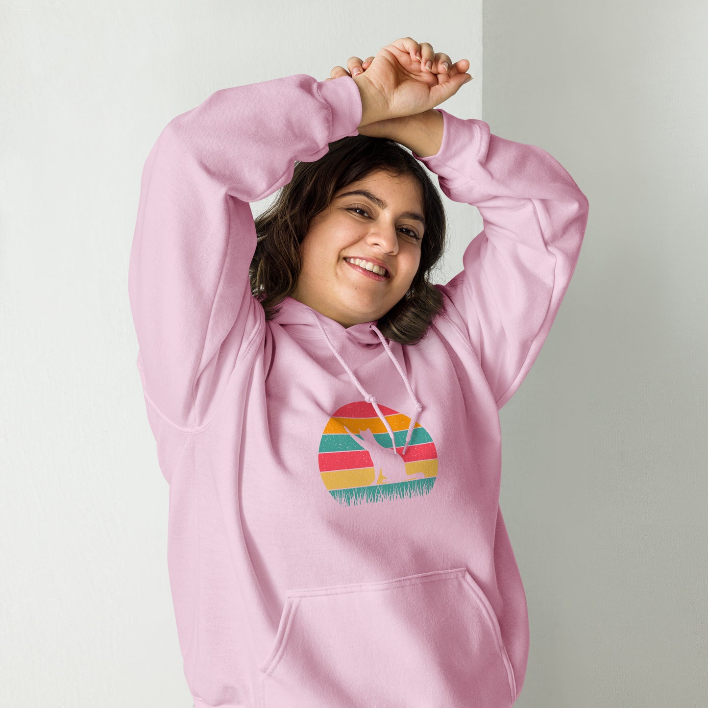Sunflower Cat Unisex Hoodie