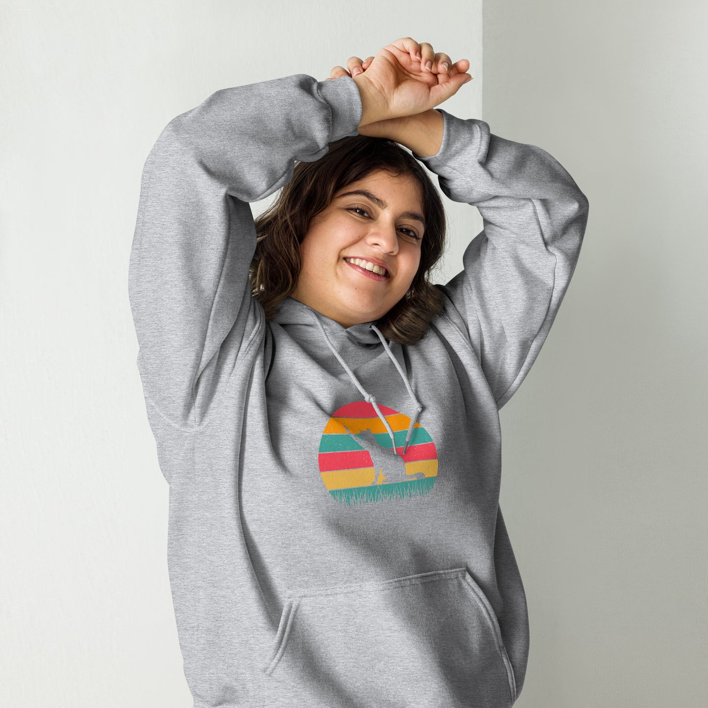 Sunflower Cat Unisex Hoodie