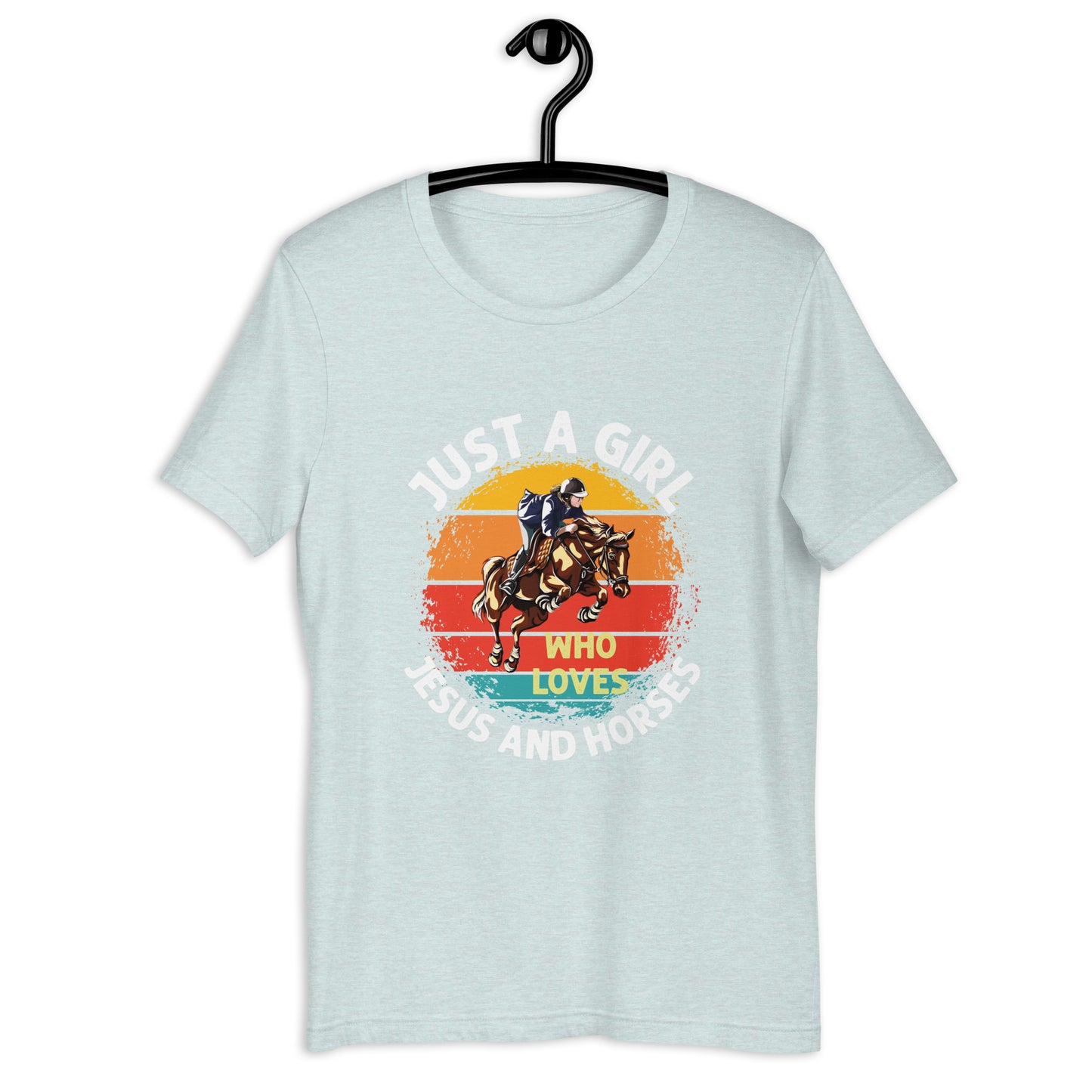 Jesus and Horses Unisex T-shirt