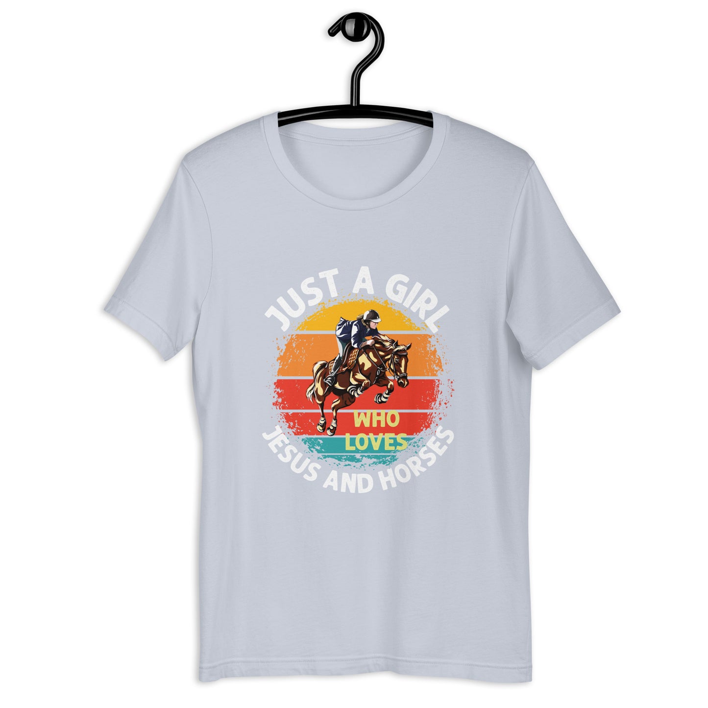 Jesus and Horses Unisex T-shirt