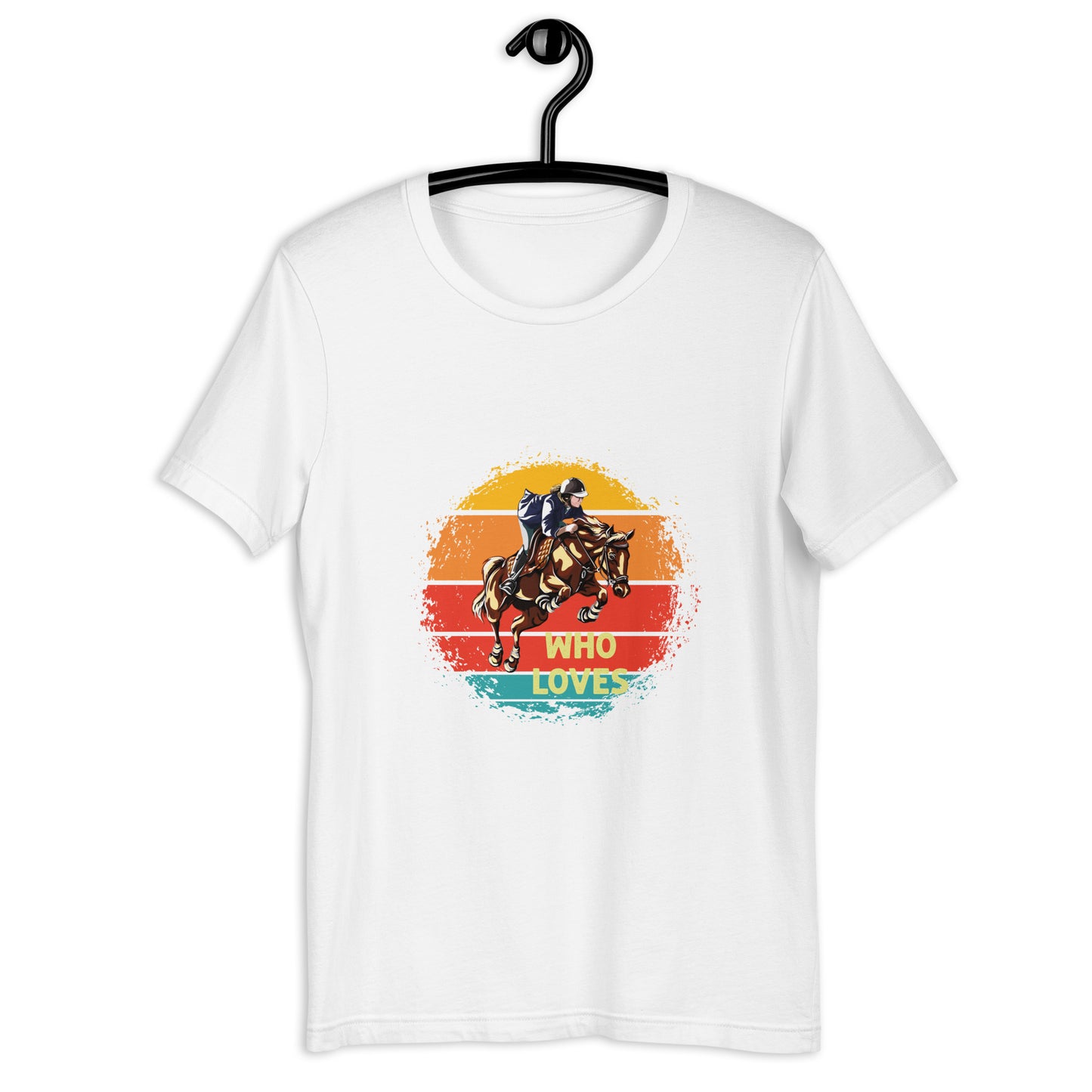 Jesus and Horses Unisex T-shirt